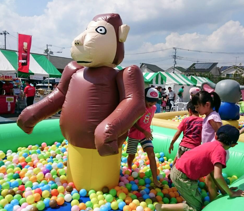 各種遊具のレンタルから運営までお任せください!